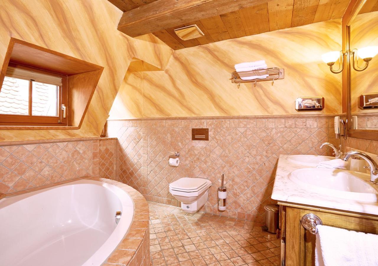 Historik Hotel Gotisches Haus Garni Rothenburg ob der Tauber Dış mekan fotoğraf