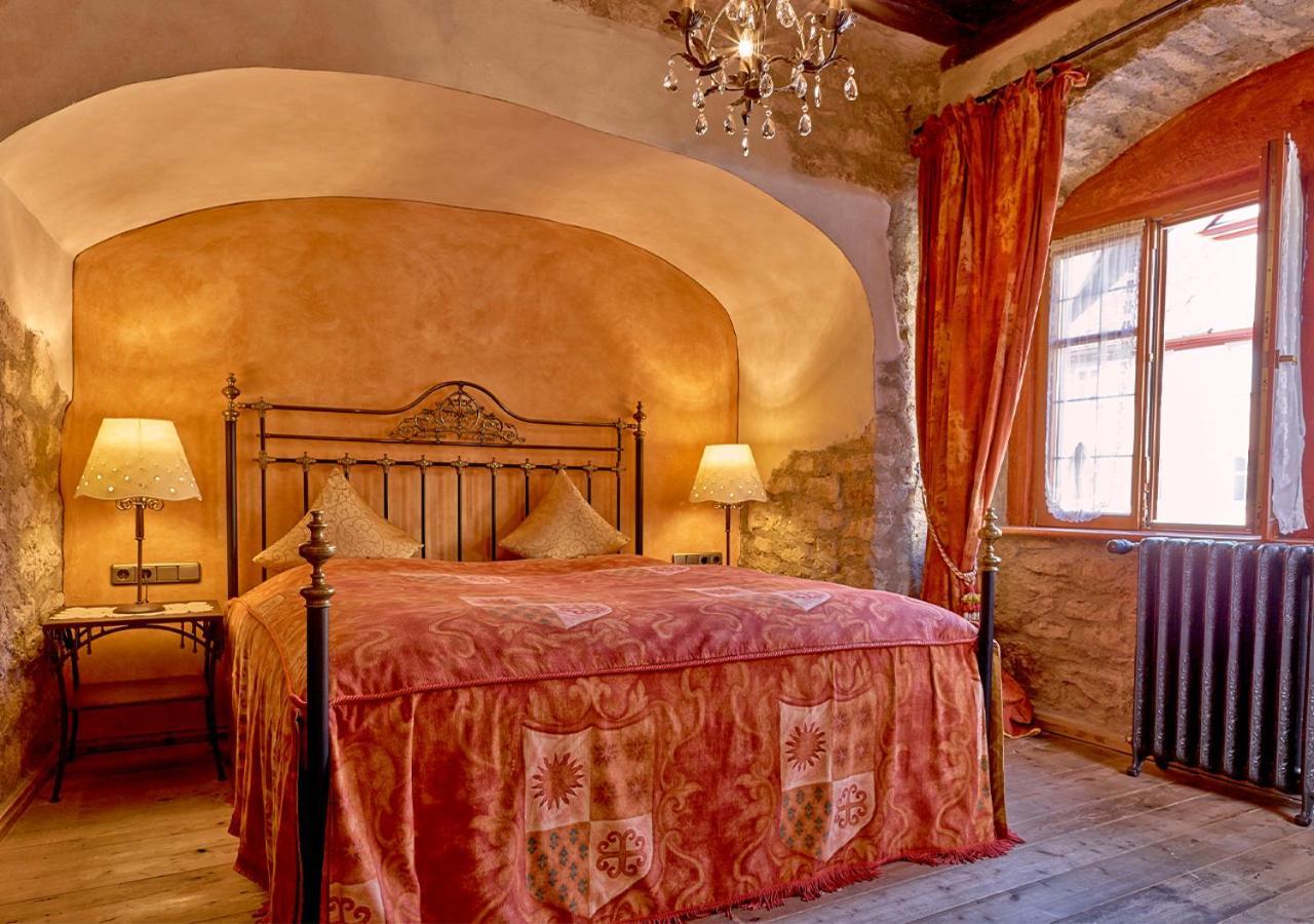 Historik Hotel Gotisches Haus Garni Rothenburg ob der Tauber Dış mekan fotoğraf