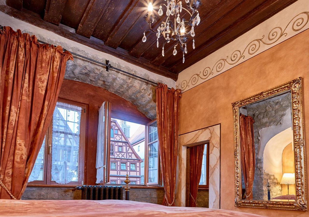 Historik Hotel Gotisches Haus Garni Rothenburg ob der Tauber Dış mekan fotoğraf