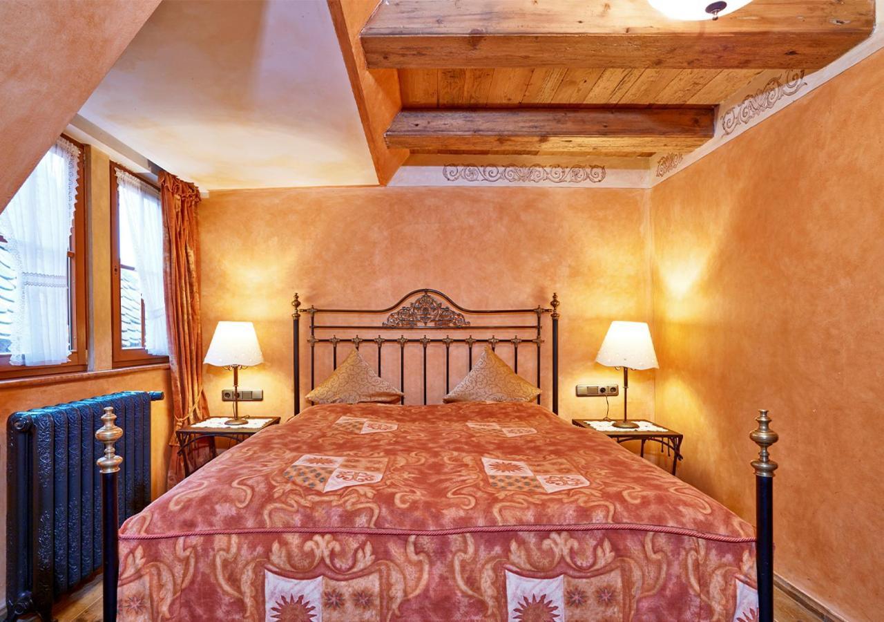 Historik Hotel Gotisches Haus Garni Rothenburg ob der Tauber Dış mekan fotoğraf