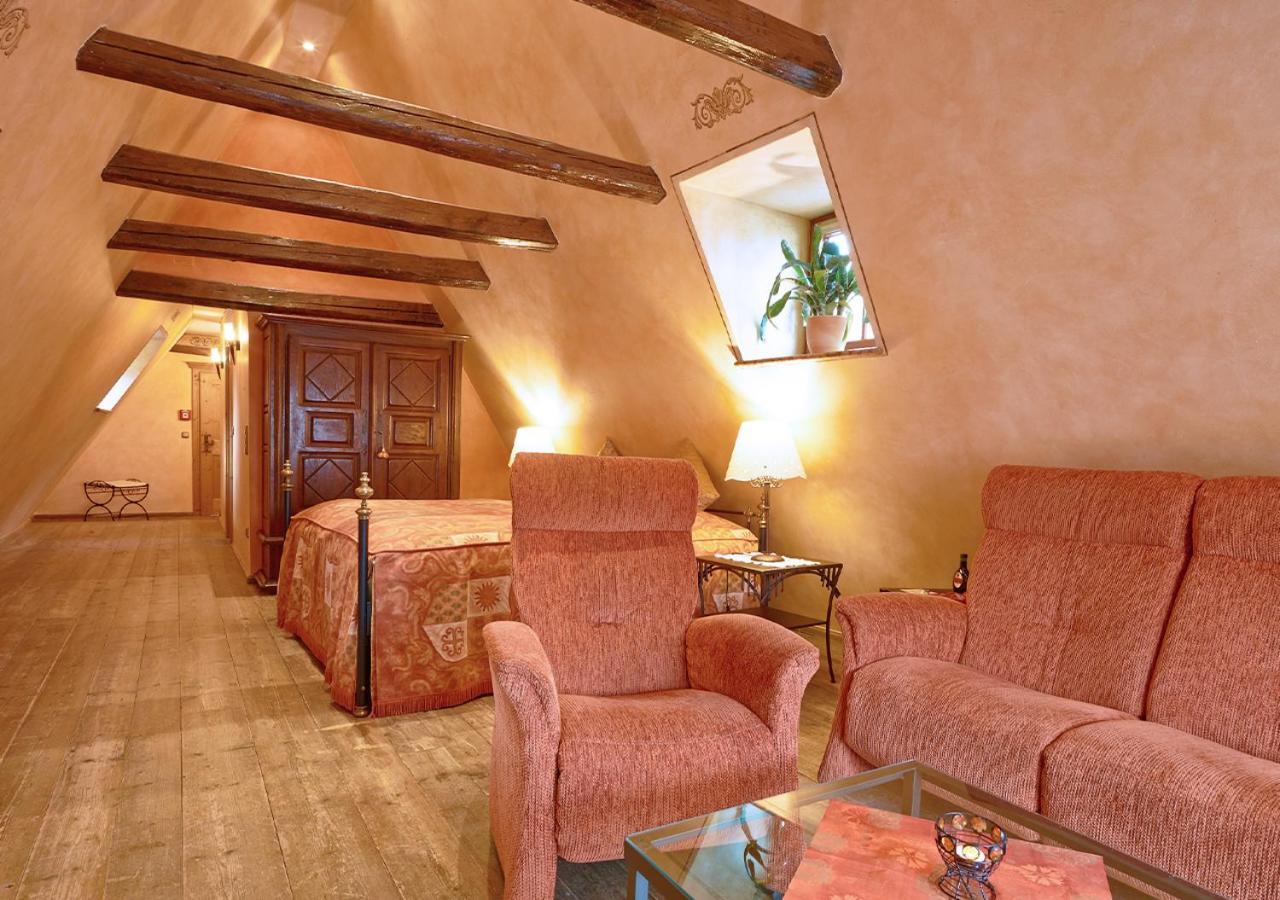 Historik Hotel Gotisches Haus Garni Rothenburg ob der Tauber Dış mekan fotoğraf