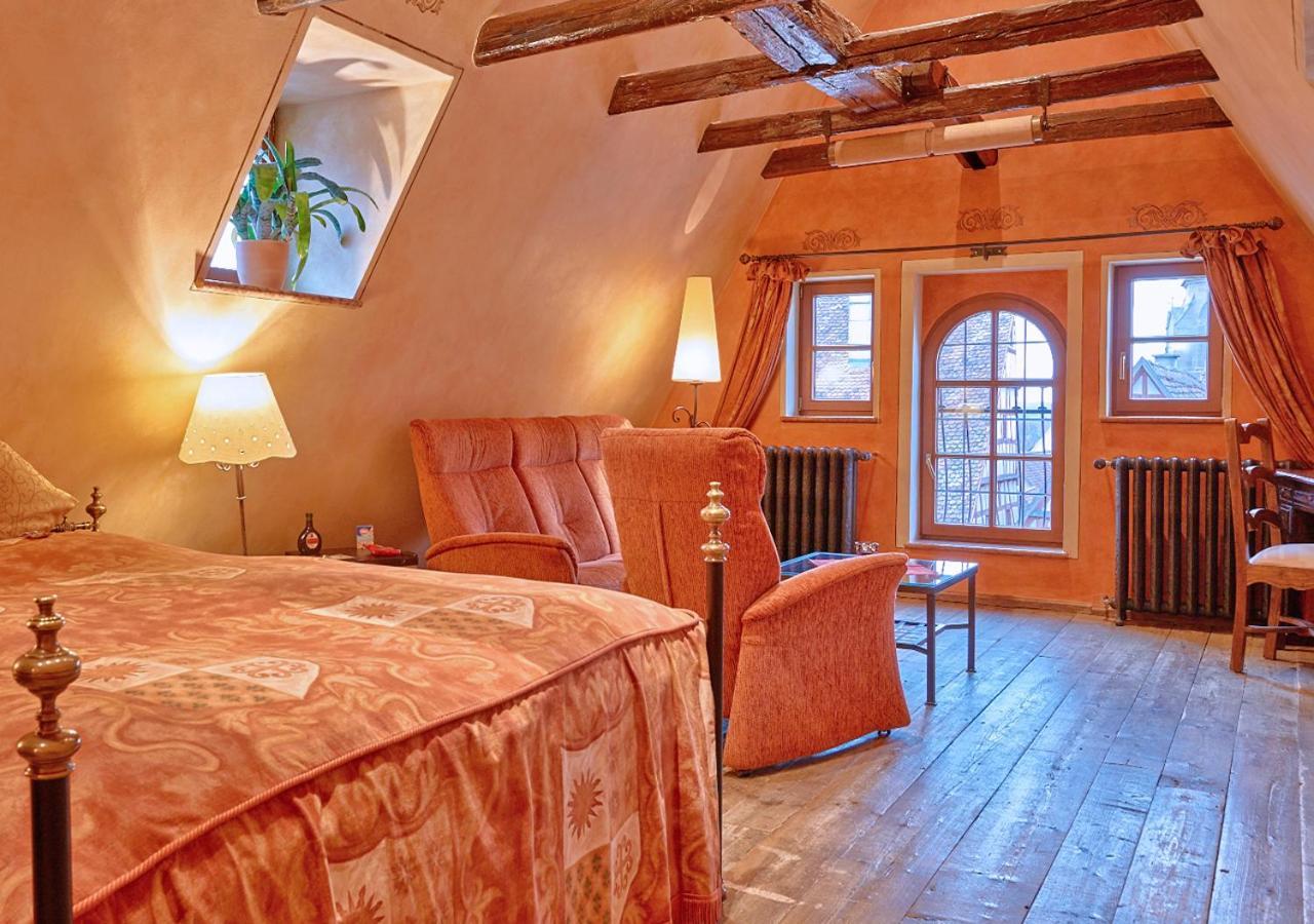 Historik Hotel Gotisches Haus Garni Rothenburg ob der Tauber Dış mekan fotoğraf