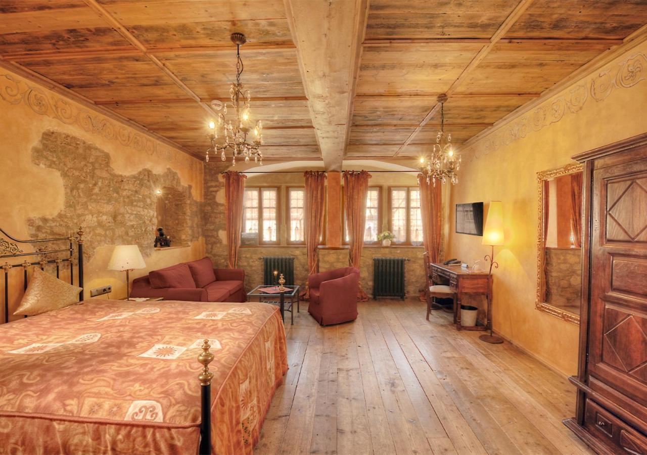 Historik Hotel Gotisches Haus Garni Rothenburg ob der Tauber Dış mekan fotoğraf