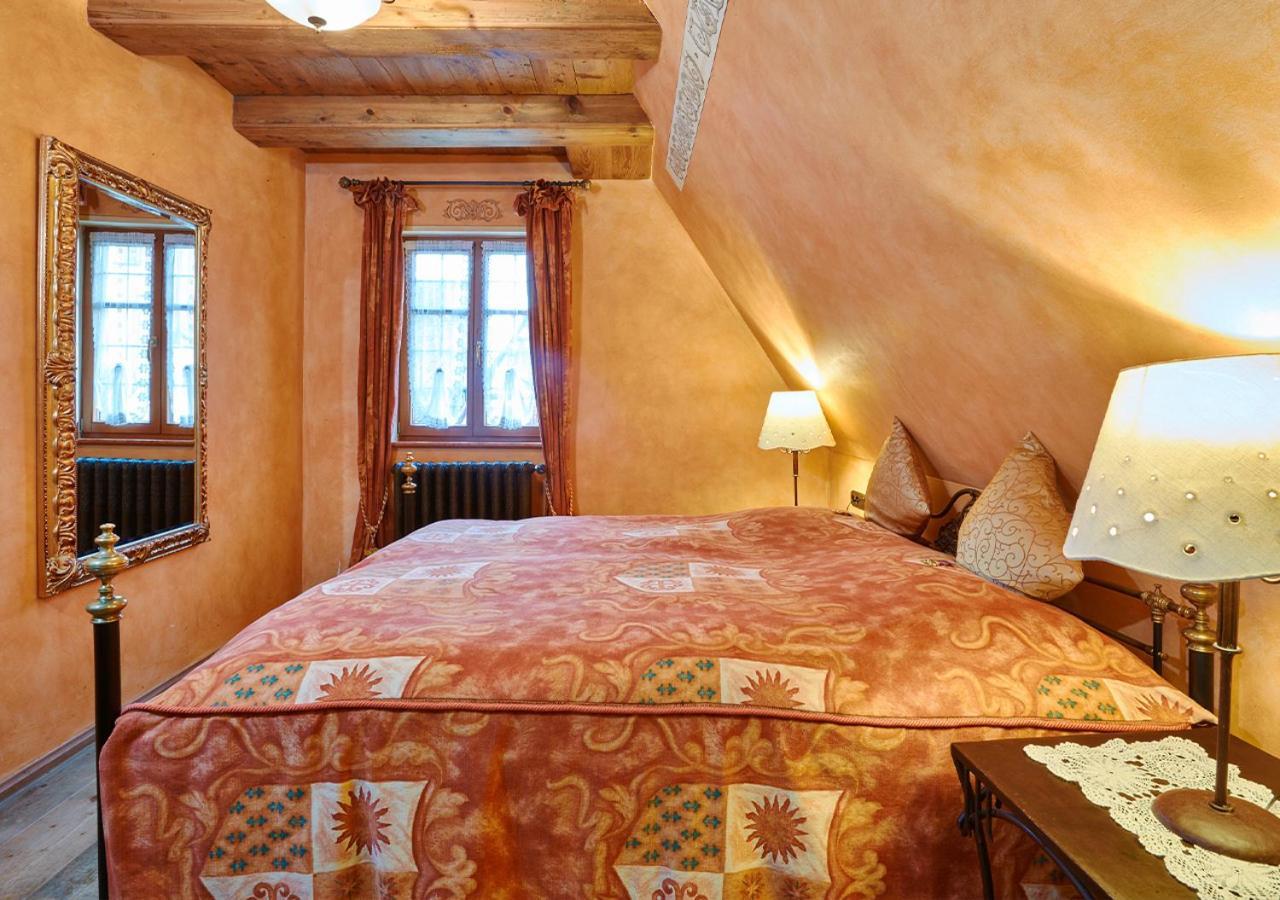 Historik Hotel Gotisches Haus Garni Rothenburg ob der Tauber Dış mekan fotoğraf
