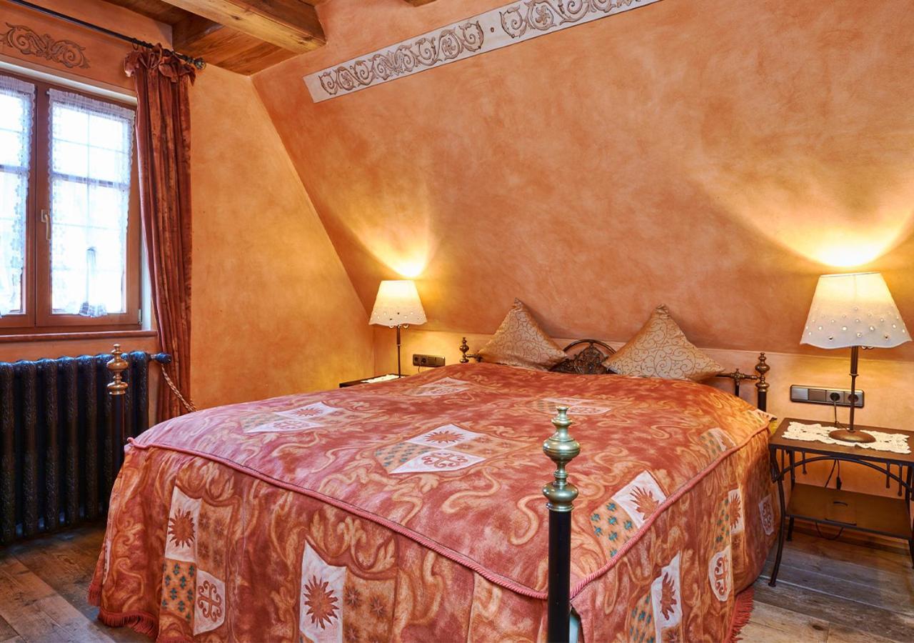 Historik Hotel Gotisches Haus Garni Rothenburg ob der Tauber Dış mekan fotoğraf