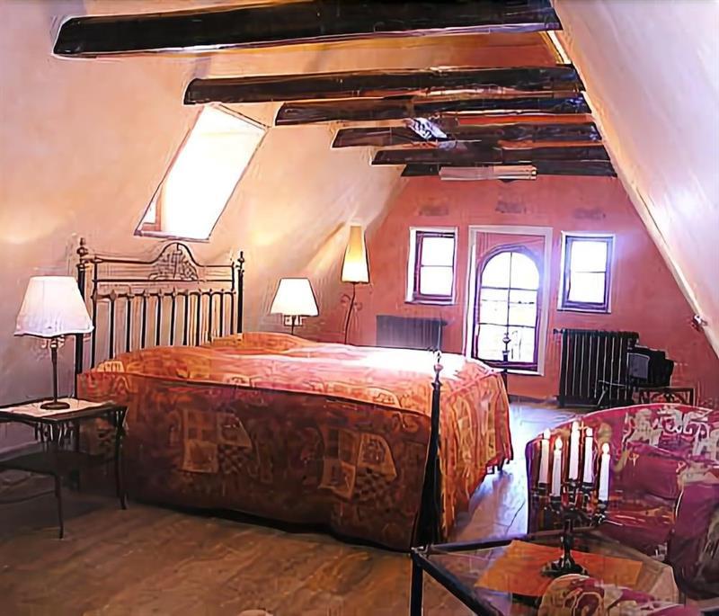 Historik Hotel Gotisches Haus Garni Rothenburg ob der Tauber Oda fotoğraf